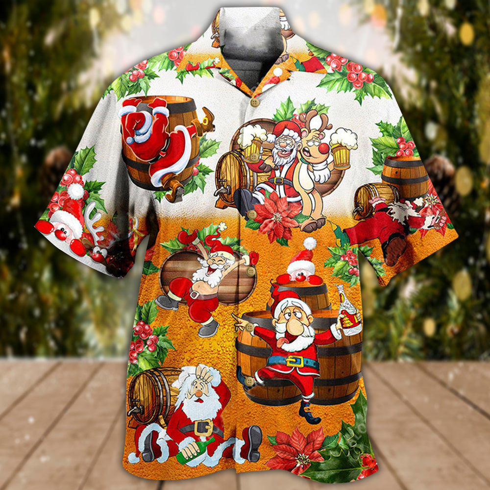 Christmas Beer Christmas Dear Santa Heres Your Beer - Hawaiian Shirt - Reefox