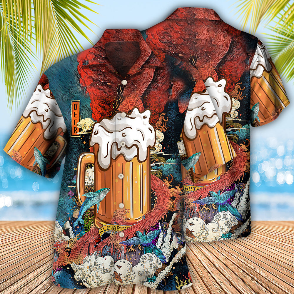 Beer Favorite Amazing Style - Hawaiian Shirt - Reefox