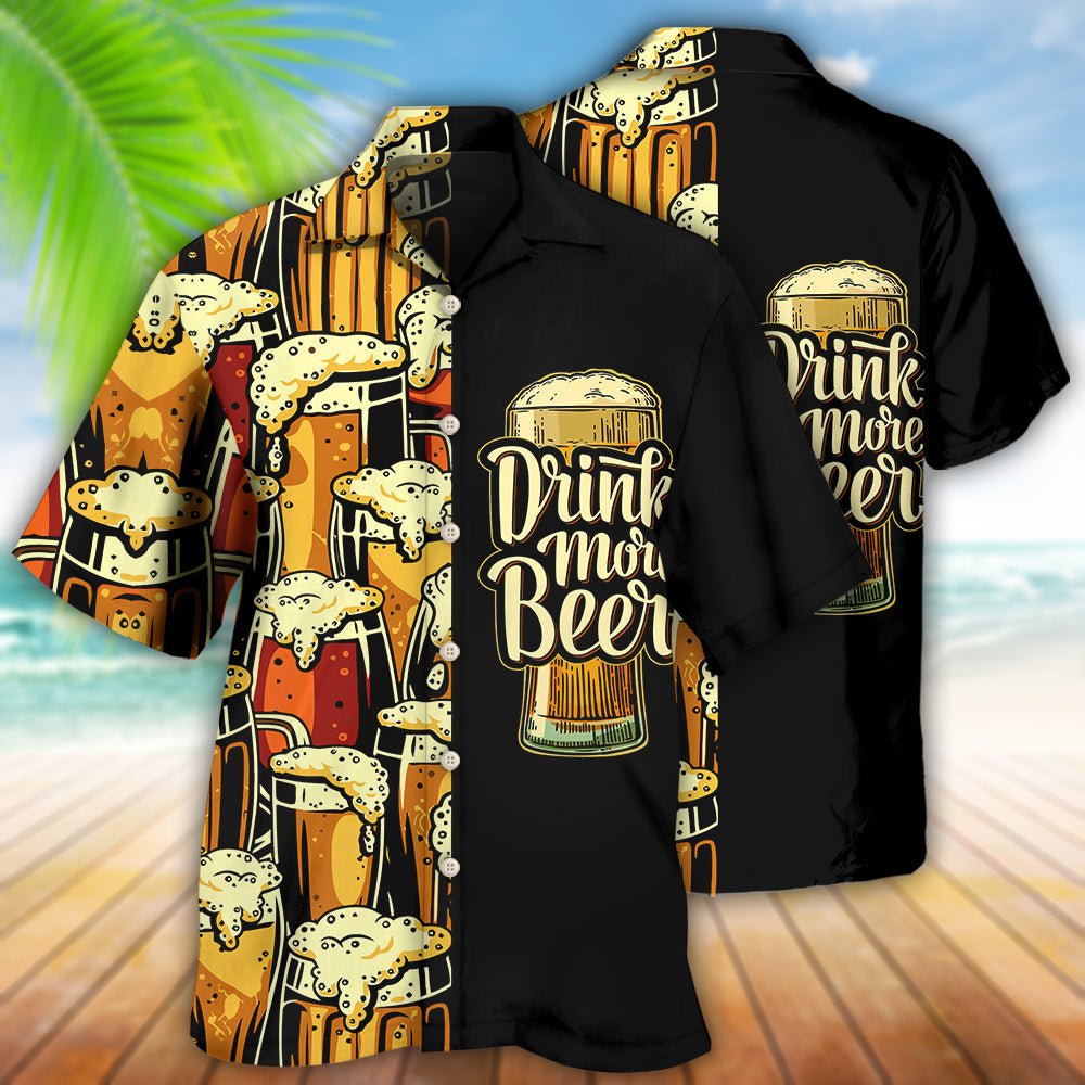 Beer Favorite Drink More Beer - Hawaiian Shirt - Reefox