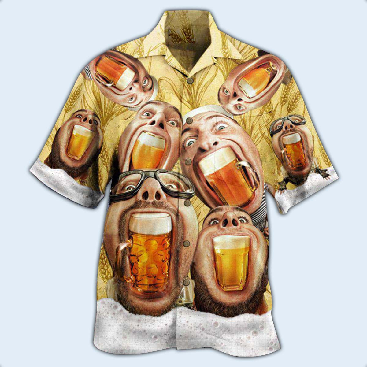 Beer Wish You Were Beer - Hawaiian Shirt - Reefox