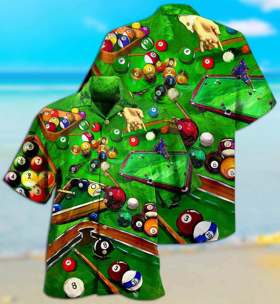 Billiard Is My Life My Love Green - Hawaiian Shirt - Reefox