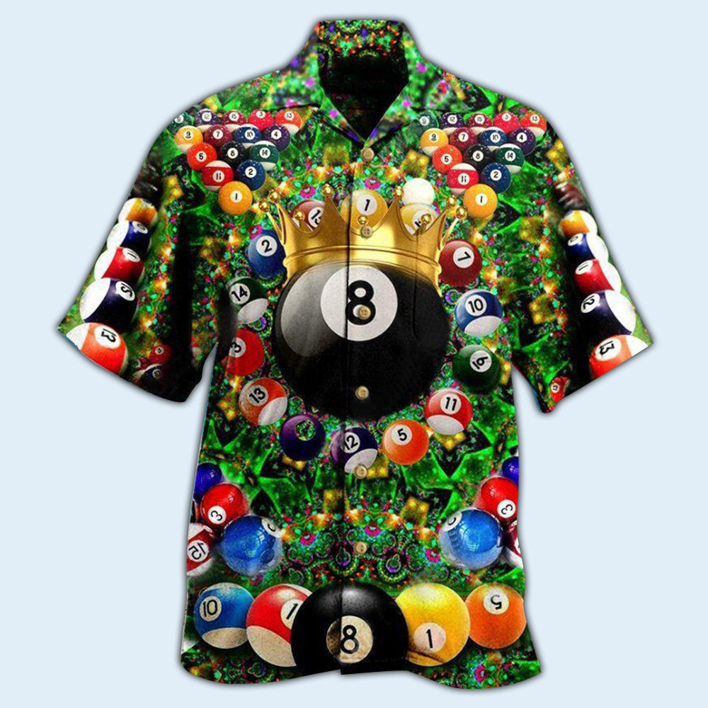 Billiard Warning Pool On Duty - Hawaiian Shirt - Reefox