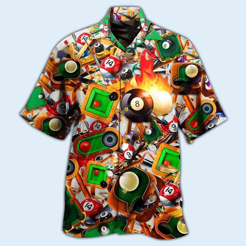 Billiard Make Your Own Luck - Hawaiian Shirt - Reefox