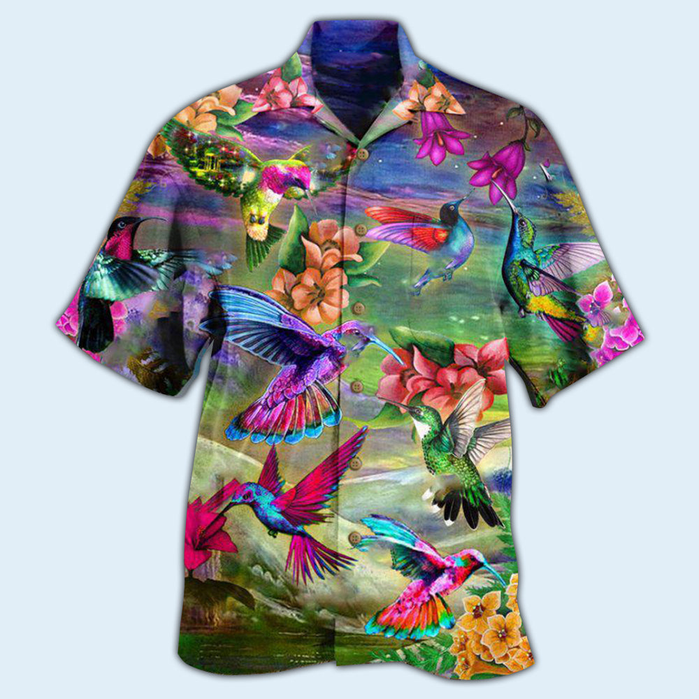 Hummingbird Life Is Better With A Hummingbird - Hawaiian Shirt - Reefox