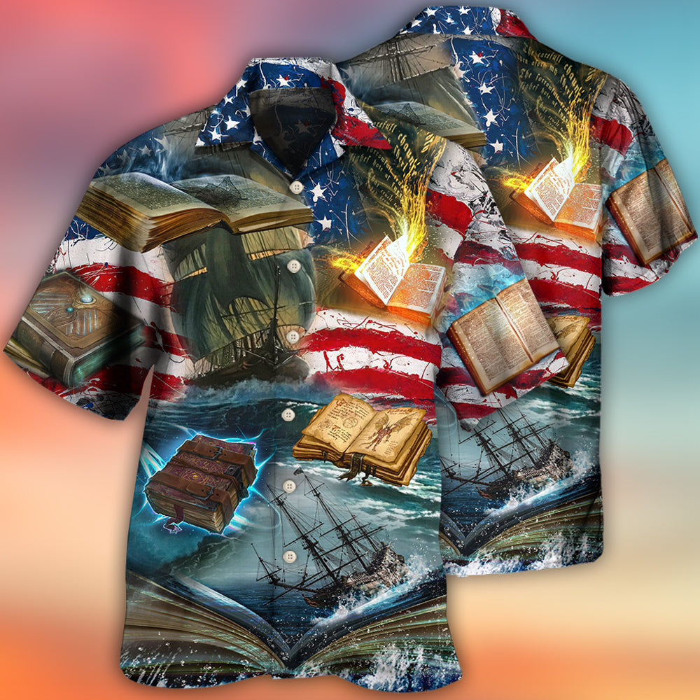 Book Independence Day - Hawaiian Shirt - Reefox