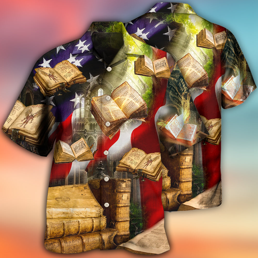 Book Independence Day Magic - Hawaiian Shirt - Reefox