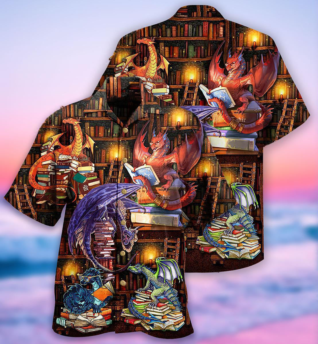 Book My Weekend Is All Booked Lovely Dragon - Hawaiian Shirt - Reefox