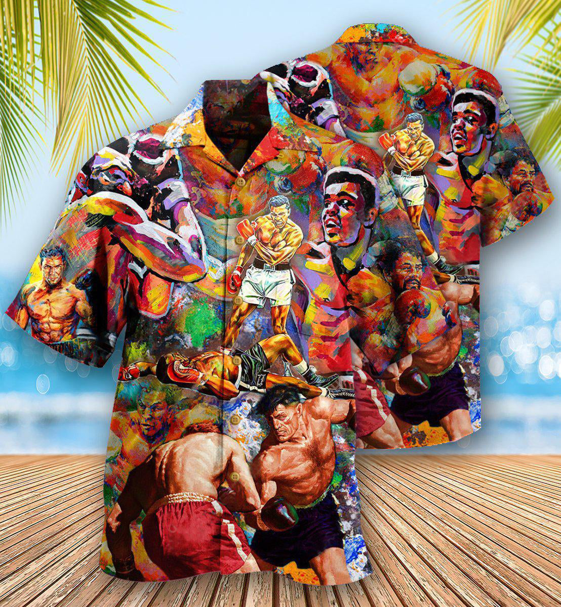 Boxing Is My Therapy Mix Color - Hawaiian Shirt - Reefox