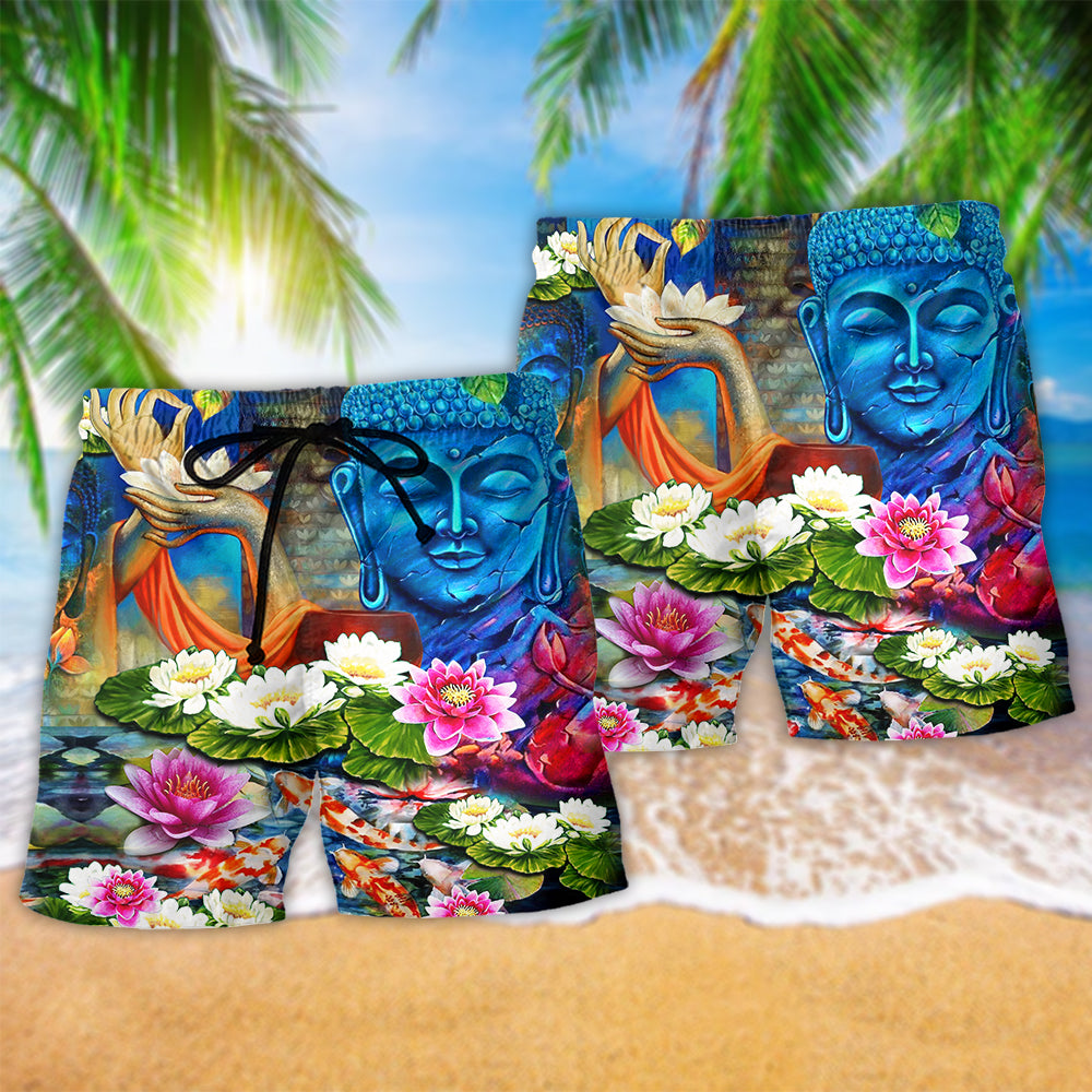 Buddha What You Think You Become - Beach Short Reefox - Owls Matrix LTD