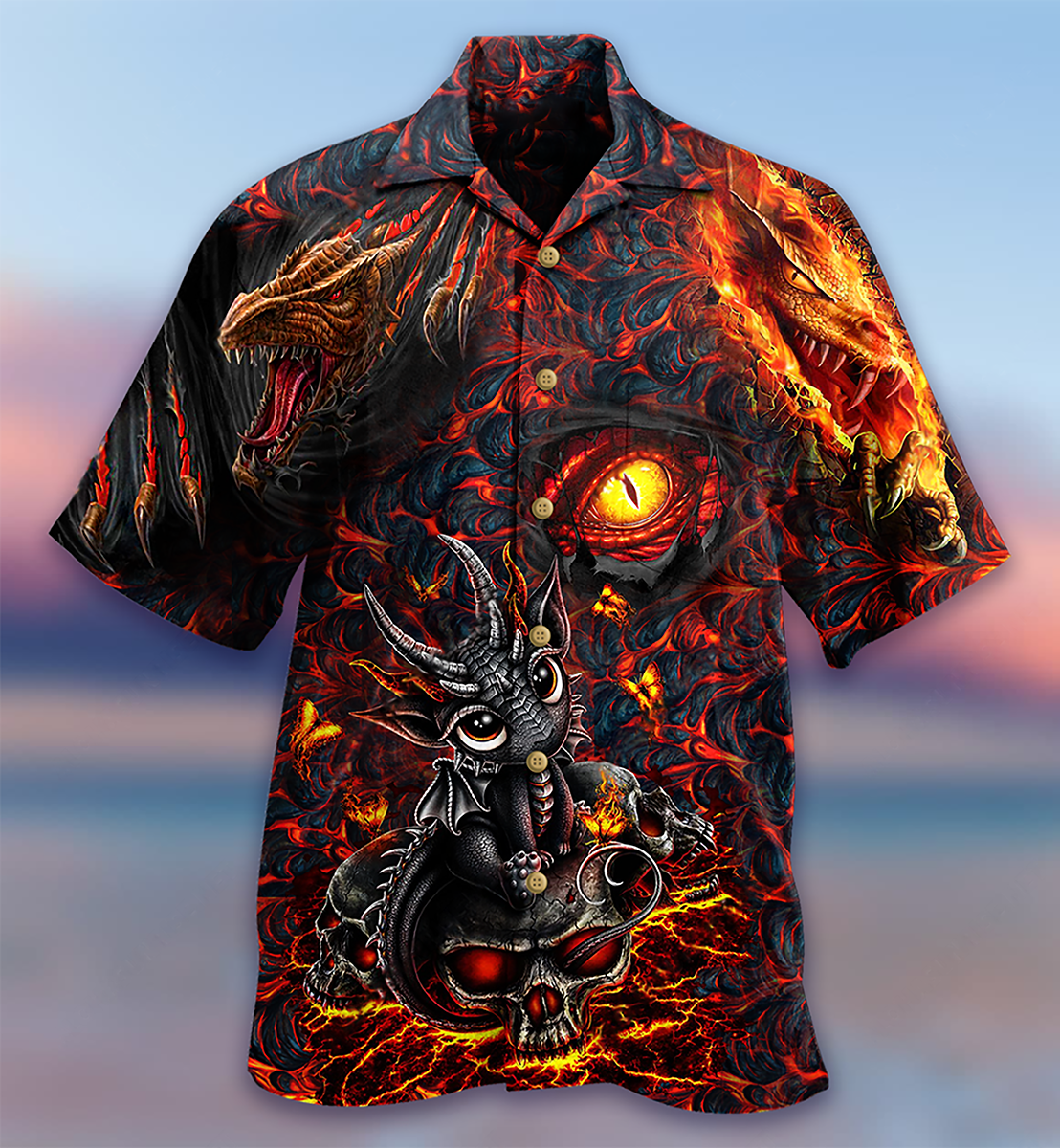 Dragon Eye Love Life Amazing - Hawaiian Shirt - Reefox