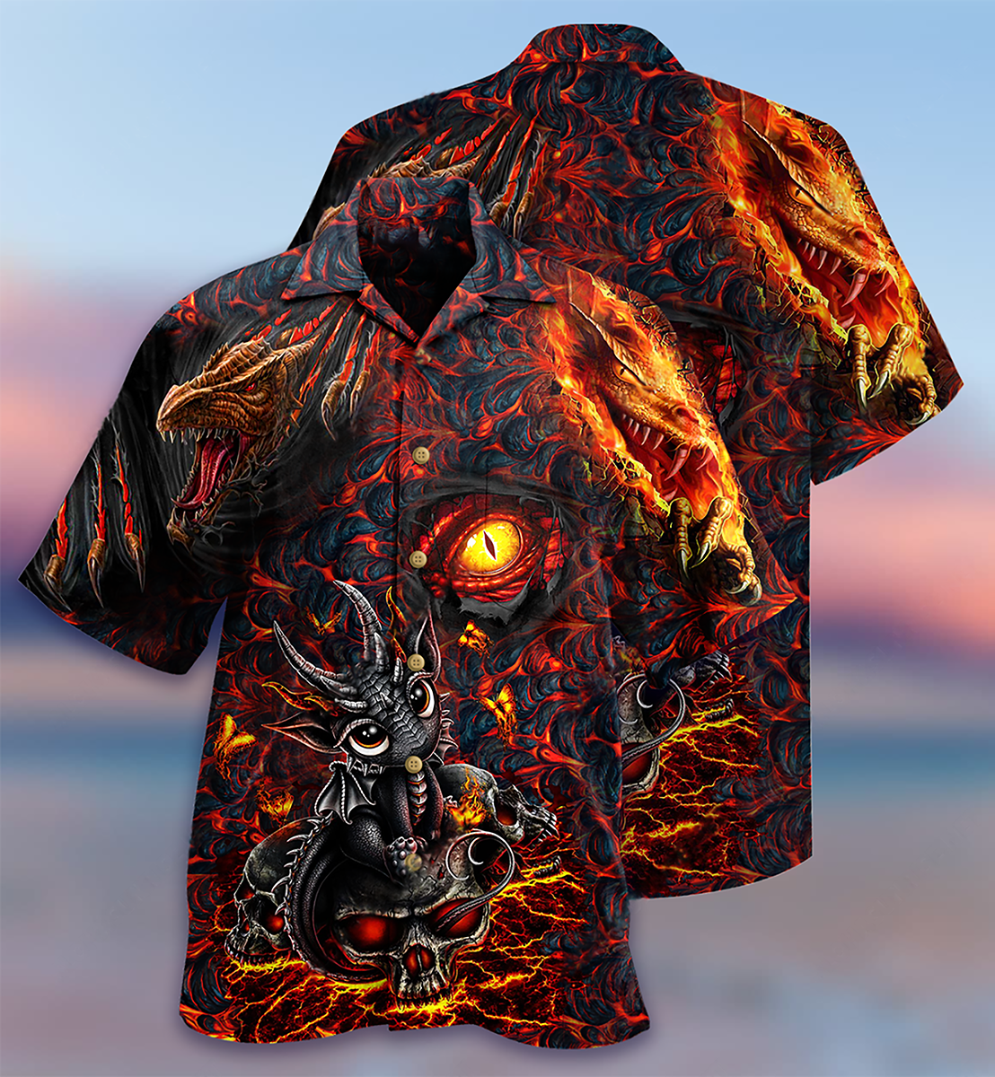 Dragon Eye Love Life Amazing - Hawaiian Shirt - Reefox