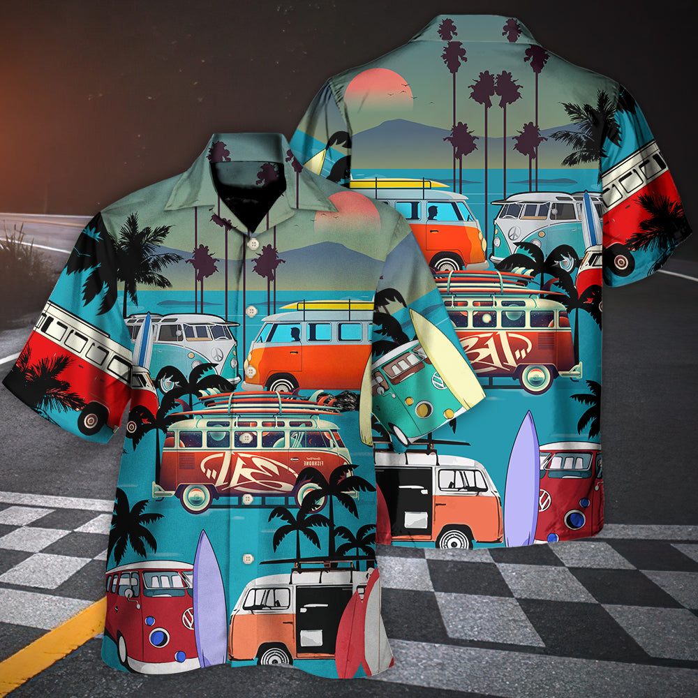 Camping Enjoy Your Van Life - Hawaiian Shirt - Reefox