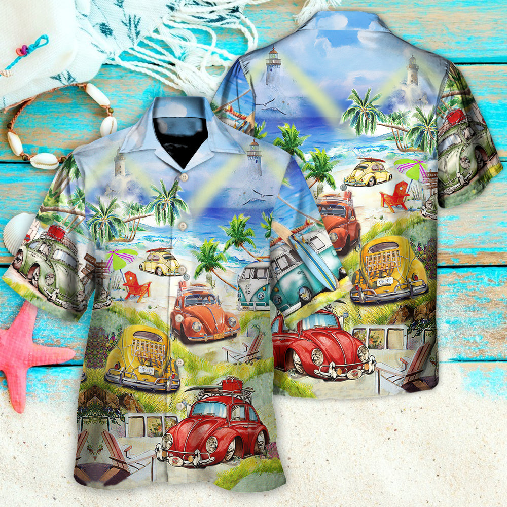 Camping Life Style Love Beach - Hawaiian Shirt - Reefox