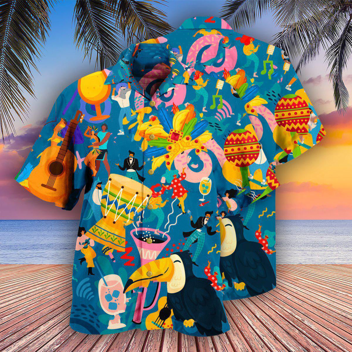 Carnival Holiday Life Is A Carnival - Hawaiian Shirt - Reefox