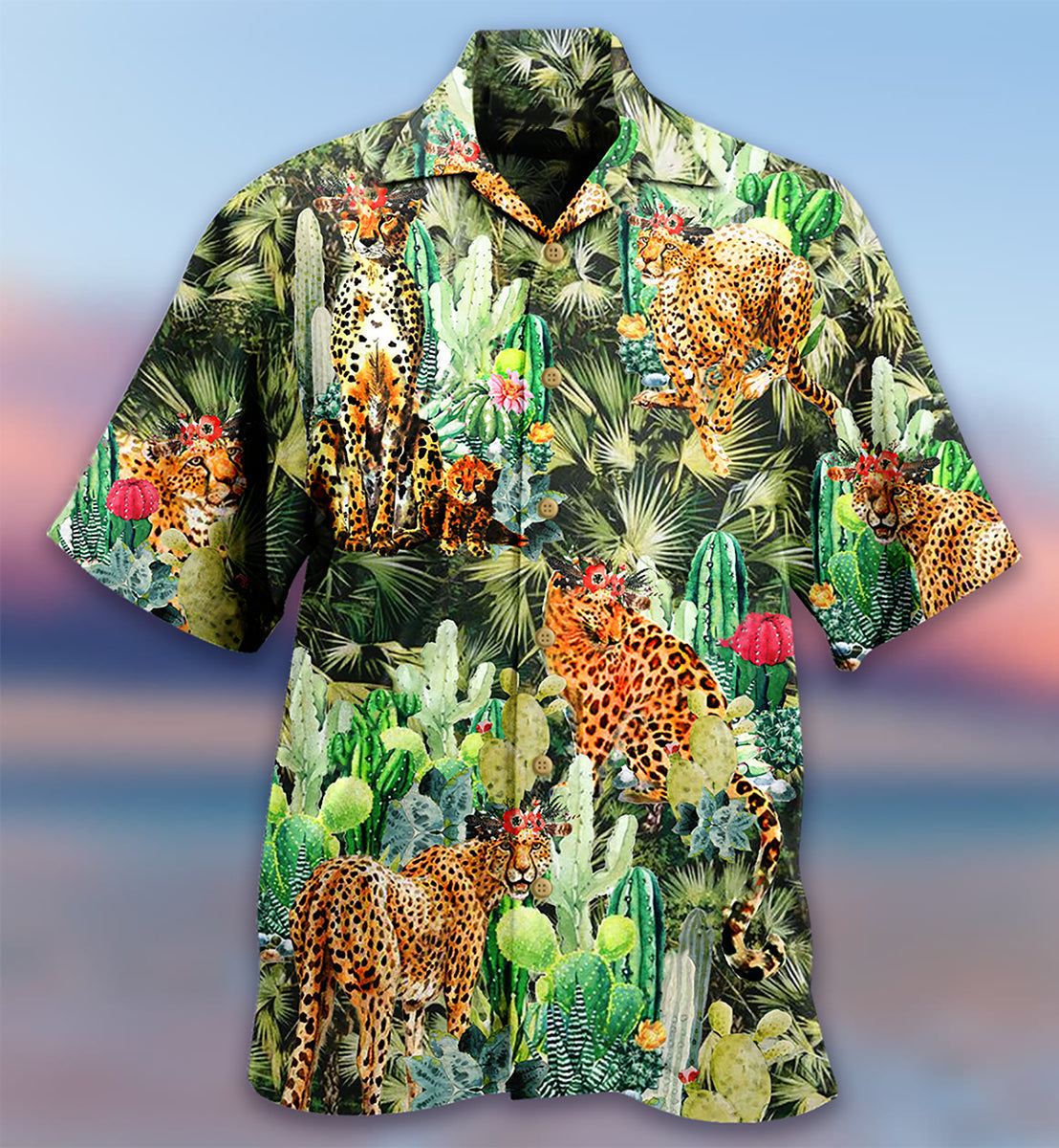 Catamount Love Cactus - Hawaiian Shirt - Reefox