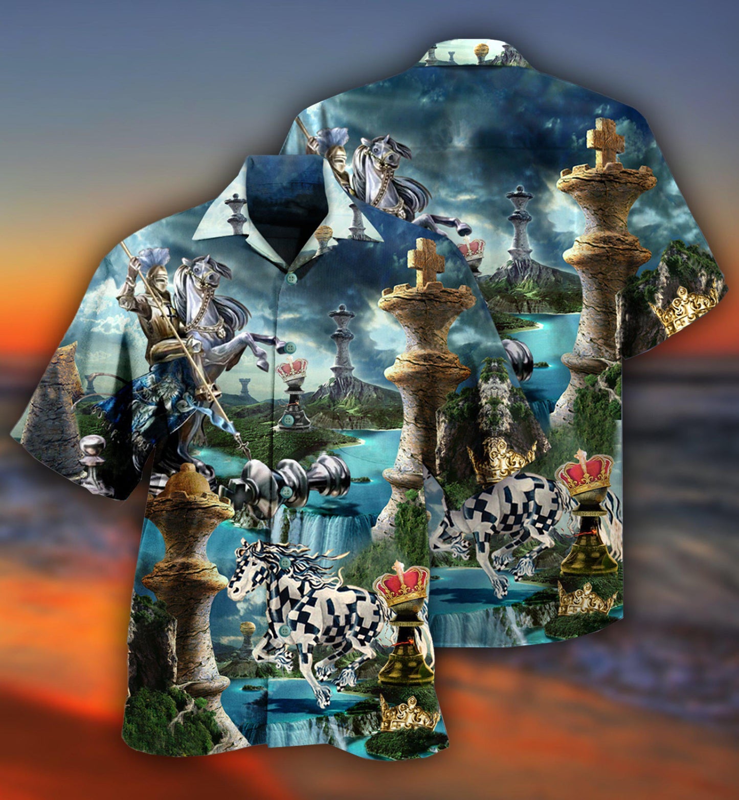 Chess Is Life Cool Style - Hawaiian Shirt - Reefox