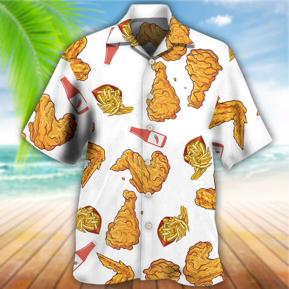 Food Chicken Delicious - Hawaiian Shirt - Reefox