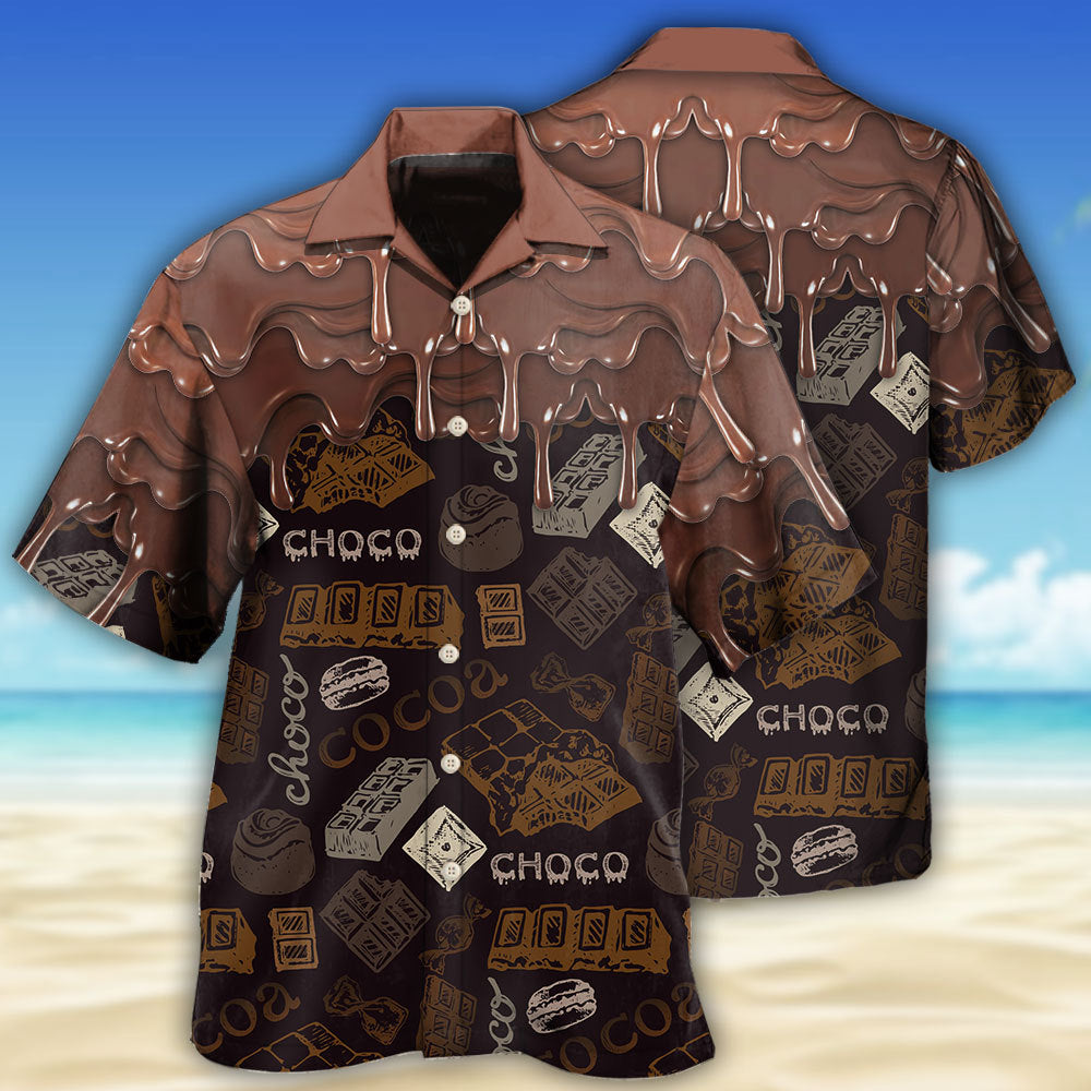 Chocolate Delicious Lover - Hawaiian Shirt - Reefox