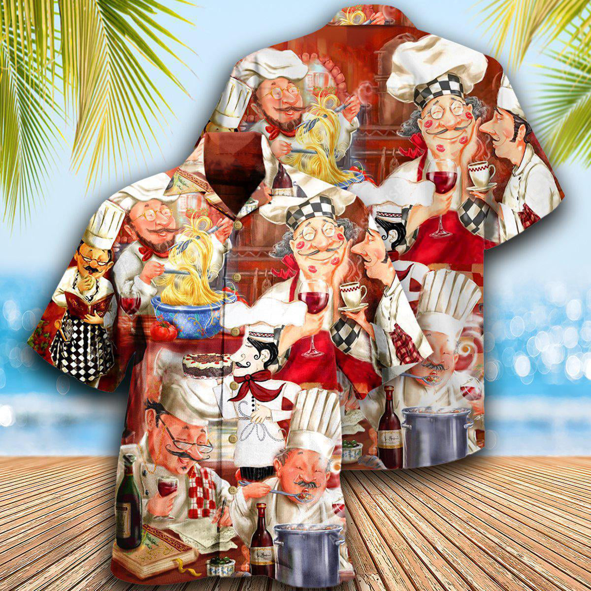 Chef Cooking Is The Art Of Life I'm So Happy - Hawaiian Shirt - Reefox