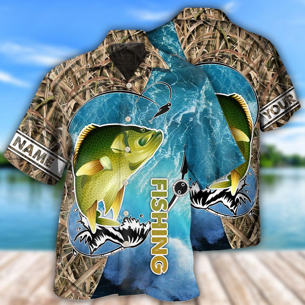 Fishing Crappie Fishing I'm So Happy Personalized - Hawaiian Shirt - Reefox