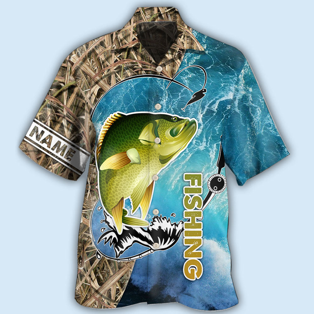 Fishing Crappie Fishing I'm So Happy Personalized - Hawaiian Shirt - Reefox