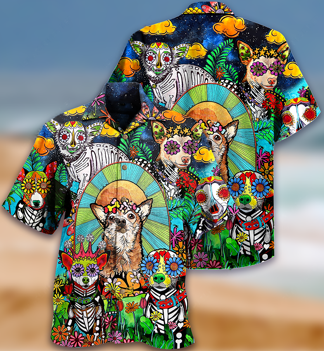 Chihuahua Dog All You Need Is Love And A Chihuahua - Hawaiian Shirt - Reefox