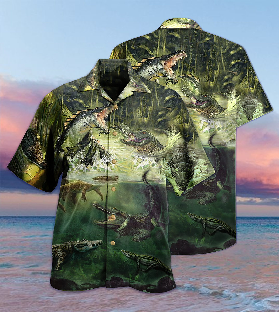 Crocodile Amazing Alligator - Hawaiian Shirt - Reefox