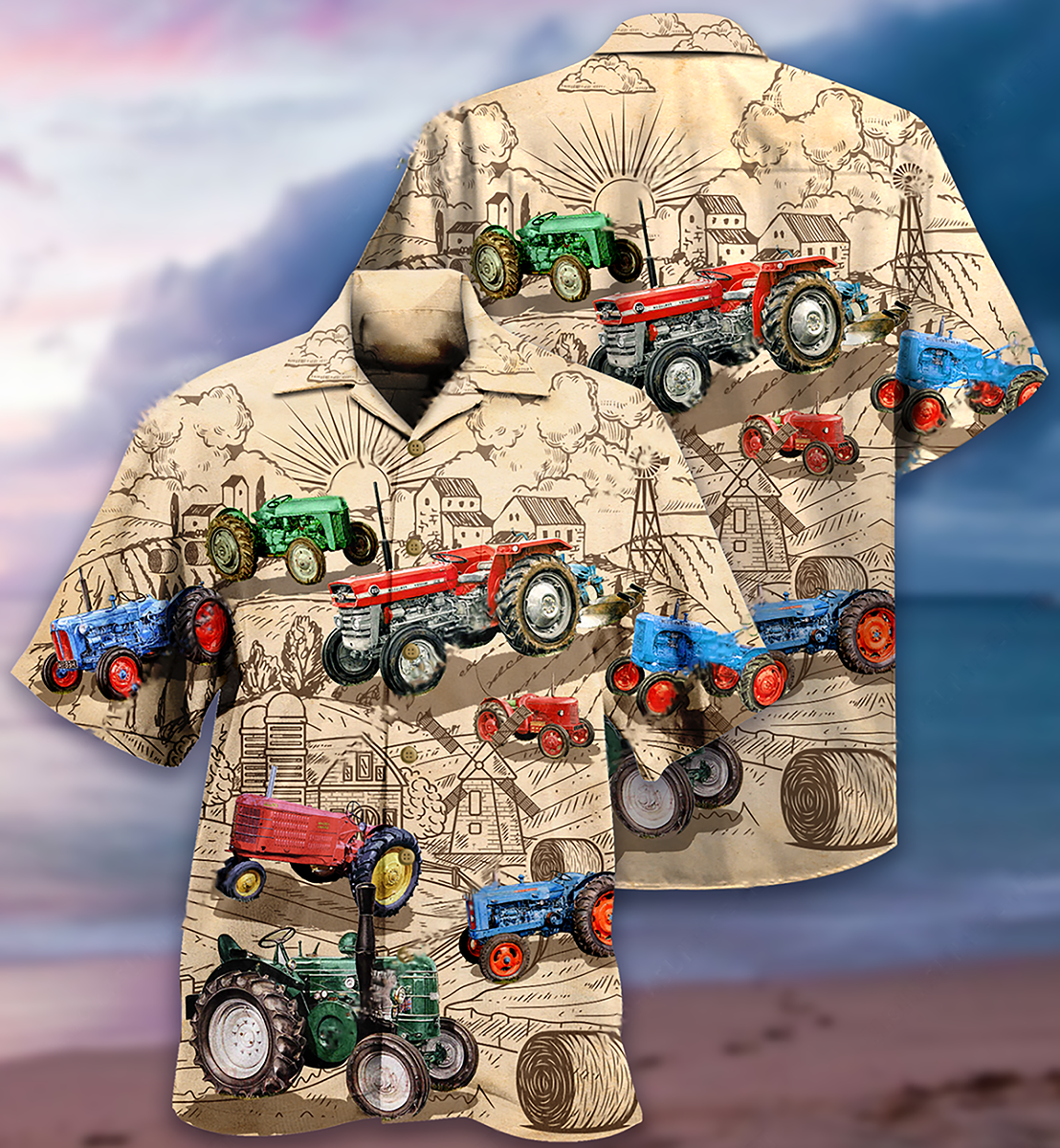 Tractor You Can Never Have Too Many Tractors - Hawaiian Shirt - Reefox
