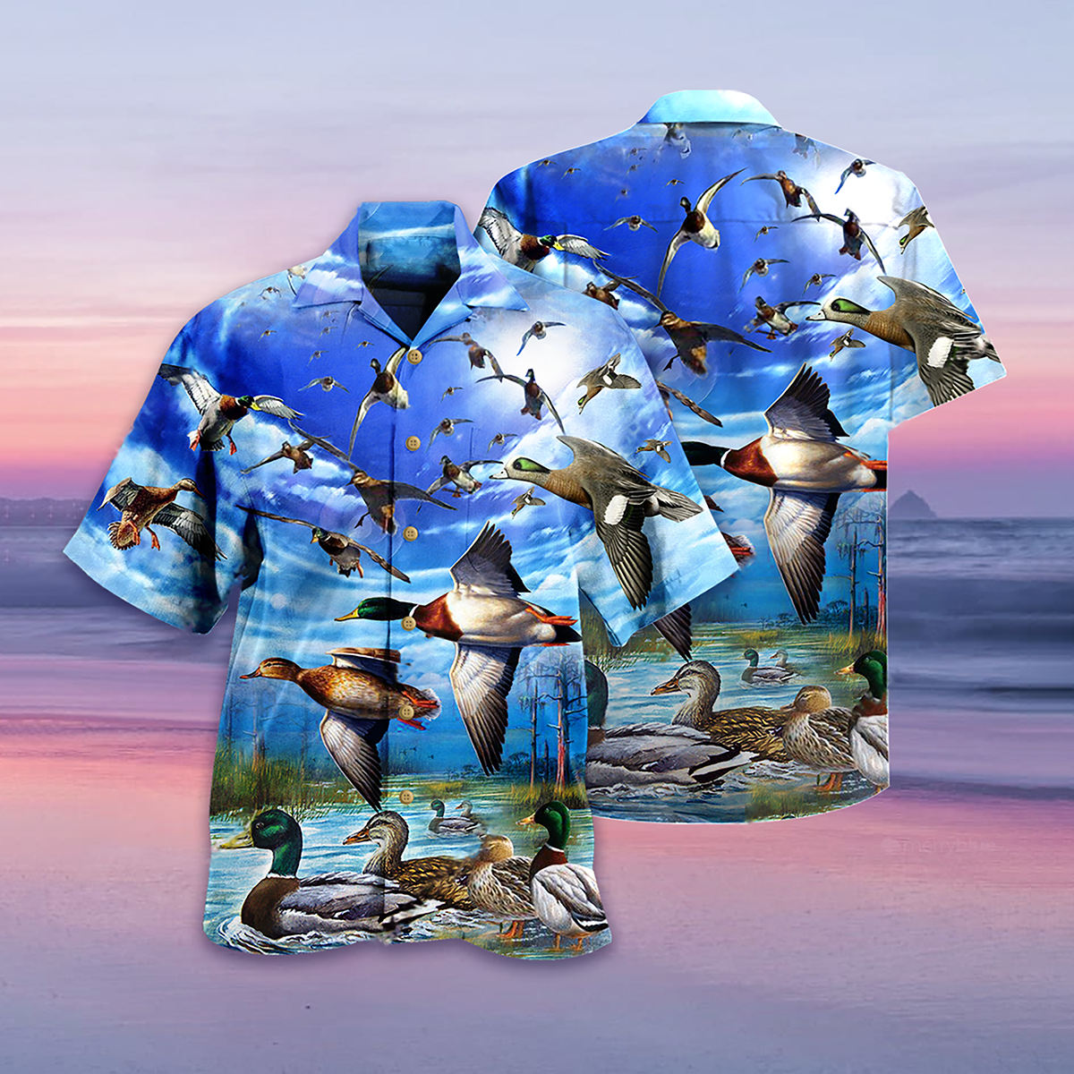 Duck Keep Your Freedom Wild Duck - Hawaiian Shirt - Reefox