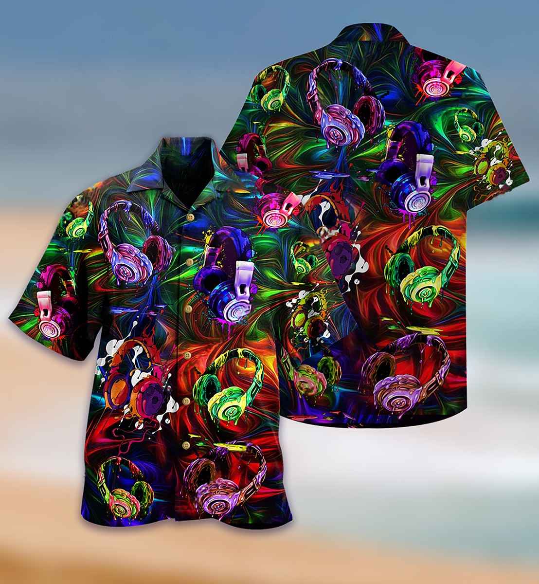 Headphone Amazing - Hawaiian Shirt - Reefox
