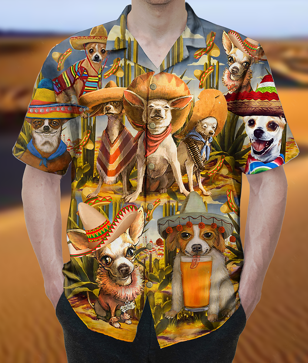 Chihuahua Is My Best Friend - Hawaiian Shirt - Reefox