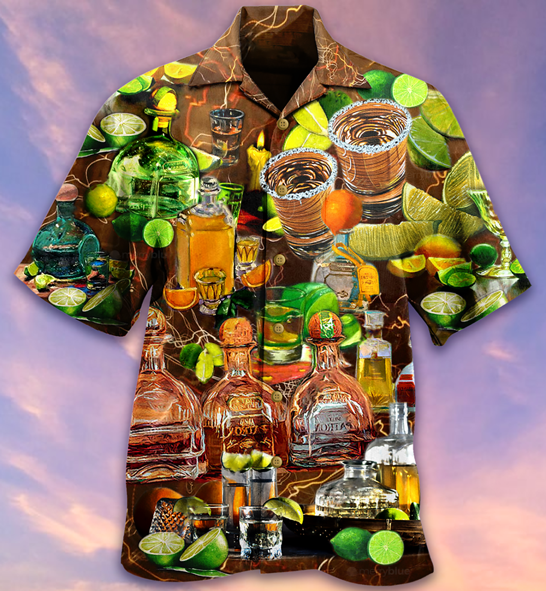 Wine When Life Gives You A Lemon Grab TQL & Salt - Hawaiian Shirt - Reefox