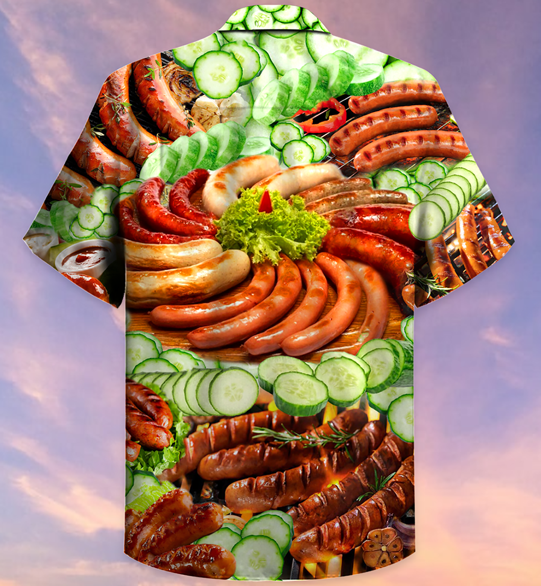 Food Life Is Better With Hot Dog Salad - Hawaiian Shirt - Reefox