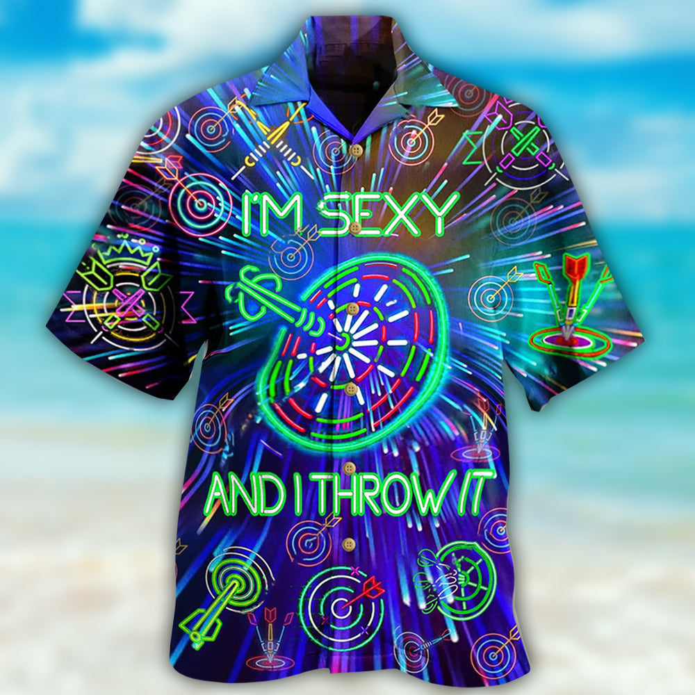 Darts I'm Sexy And I Throw It - Hawaiian Shirt - Reefox