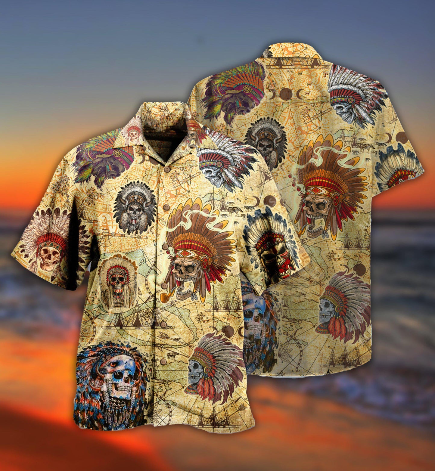 Native American Definitely Cool - Hawaiian Shirt - Reefox