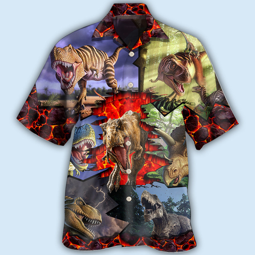 Dinosaur Strong Dinosaur Expert - Hawaiian Shirt - Reefox