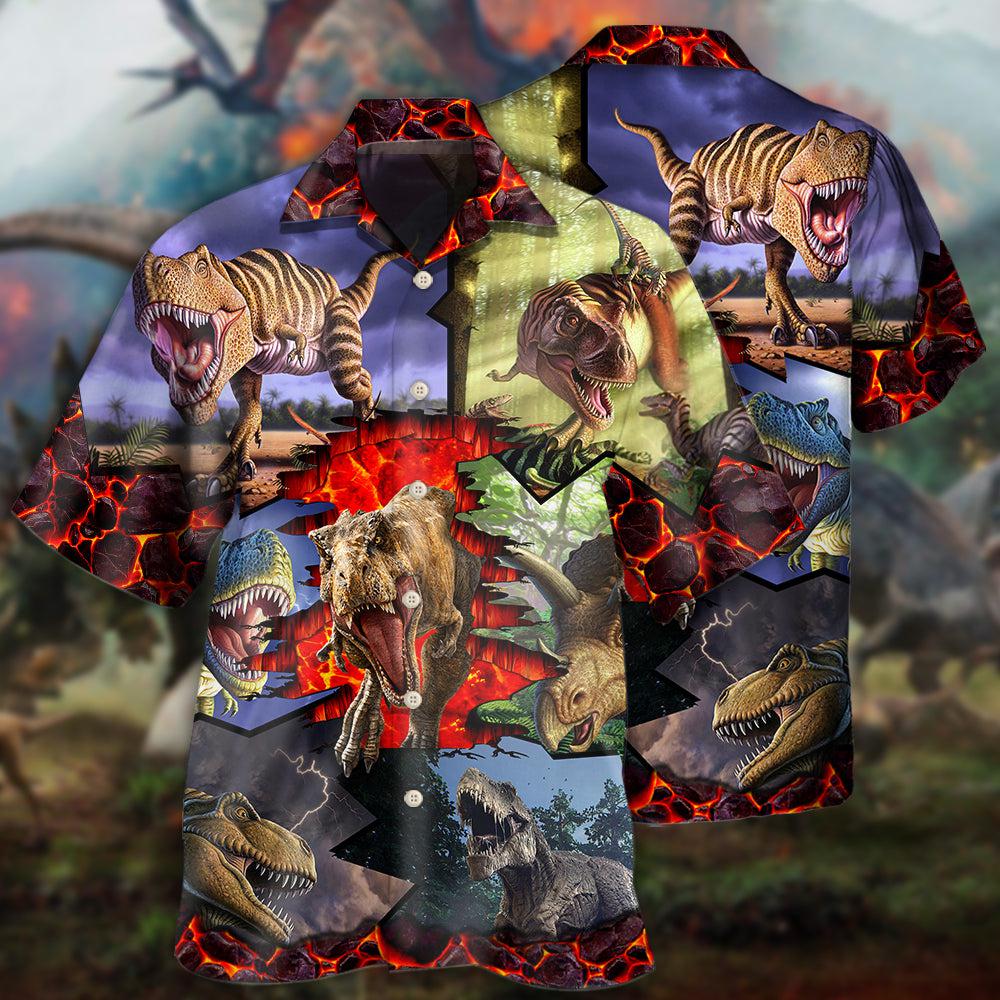 Dinosaur Strong Dinosaur Expert - Hawaiian Shirt - Reefox
