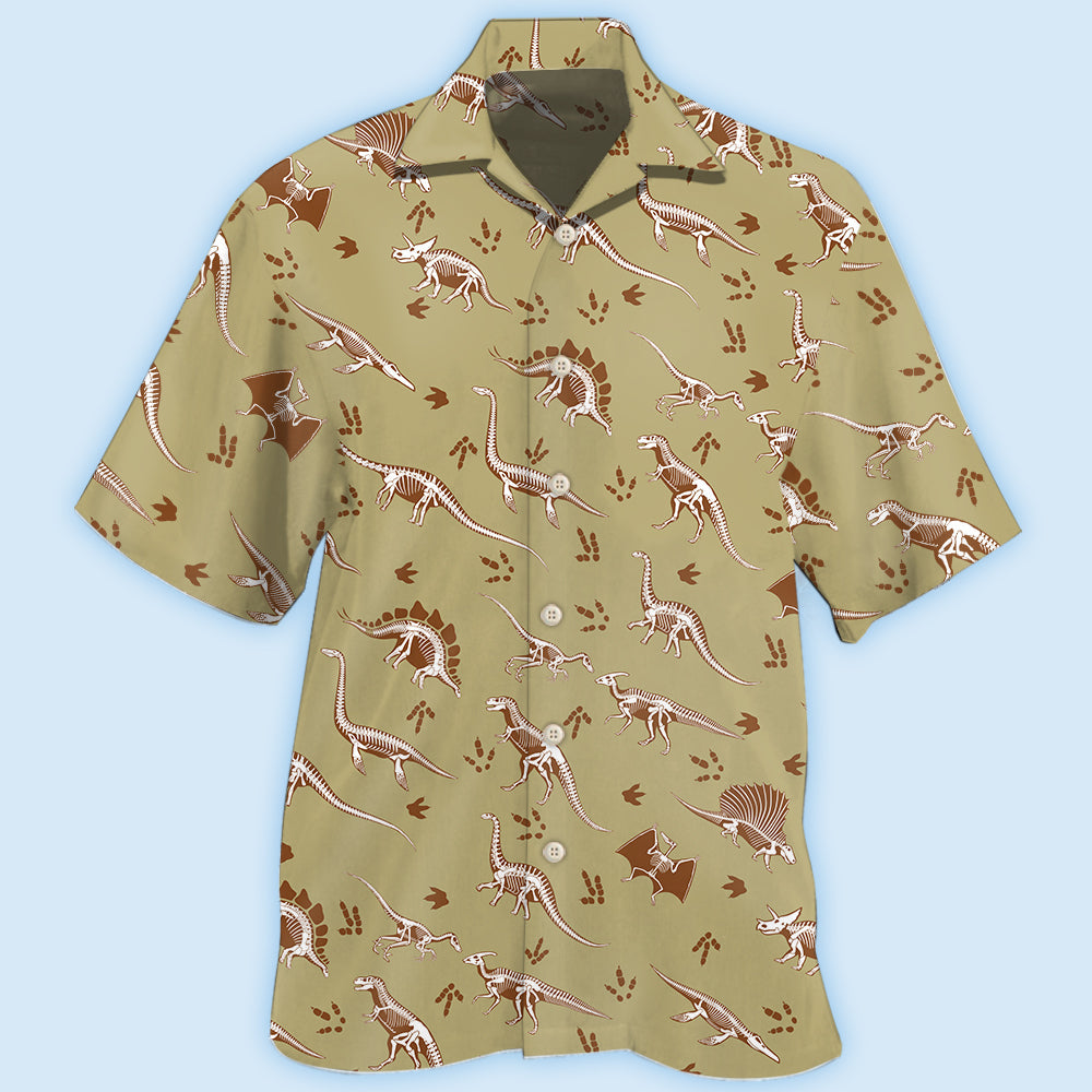 Dinosaur Little Basic Style - Hawaiian Shirt - Reefox