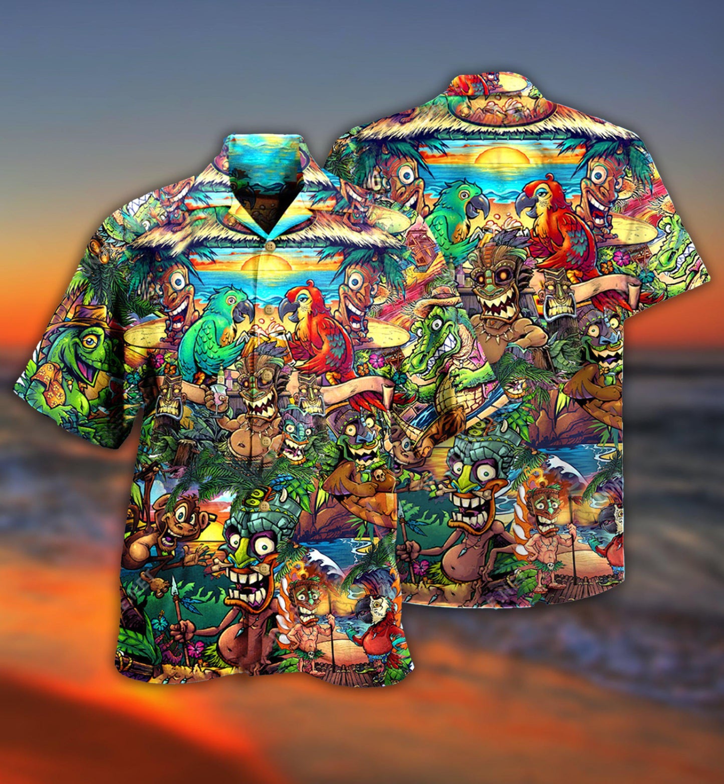 Tiki Do You Have The Aloha Spirit - Hawaiian Shirt - Reefox