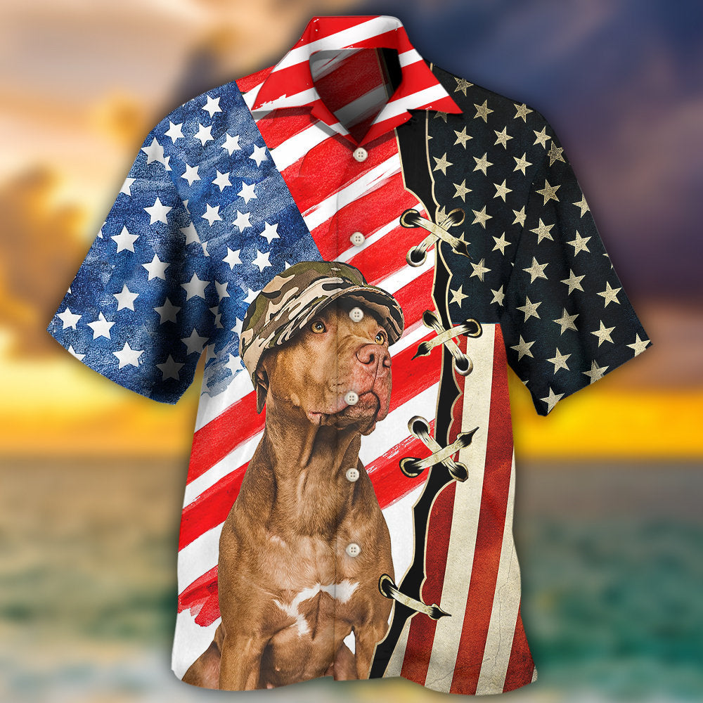 Dog Independence Day - Hawaiian Shirt - Reefox