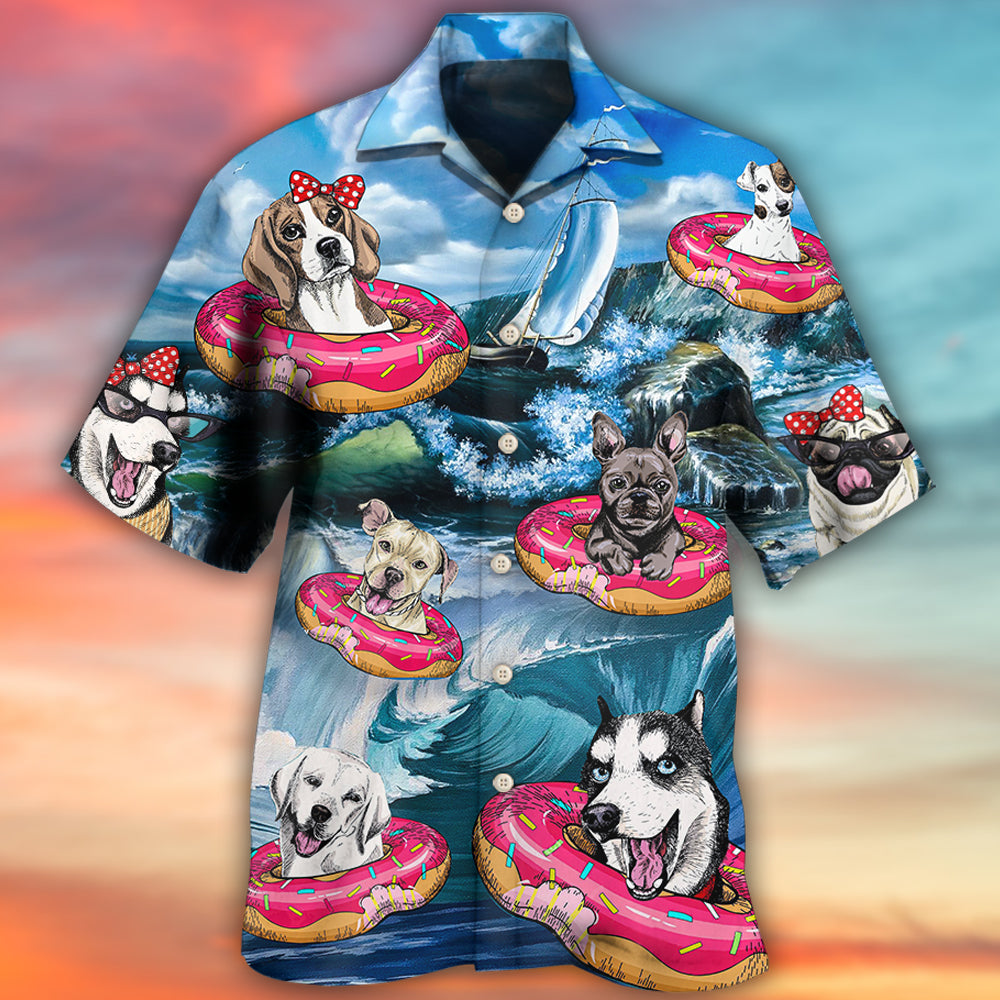 Dog Style So Cute - Hawaiian Shirt - Reefox
