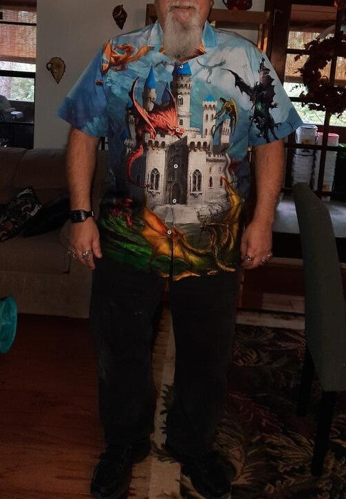 Dragon Love Life Beautiful - Hawaiian Shirt - Reefox