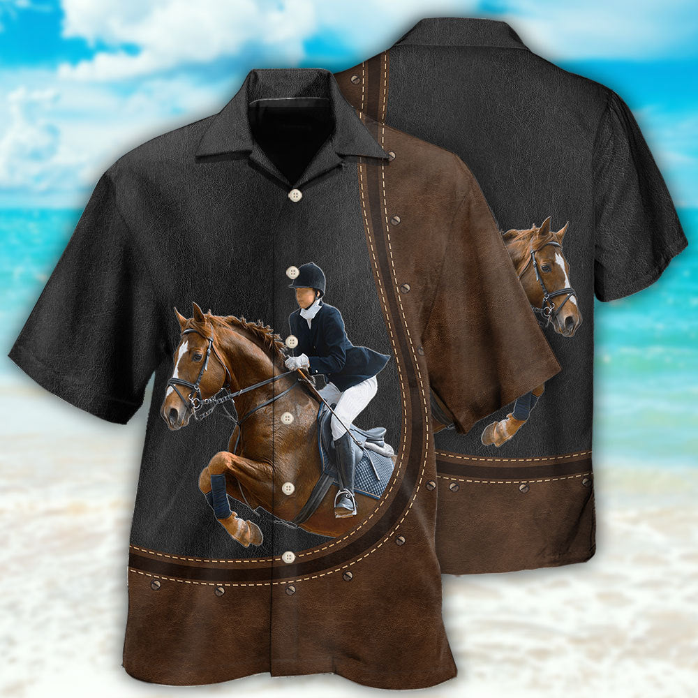 Horse Dressage Lover - Hawaiian shirt - Reefox