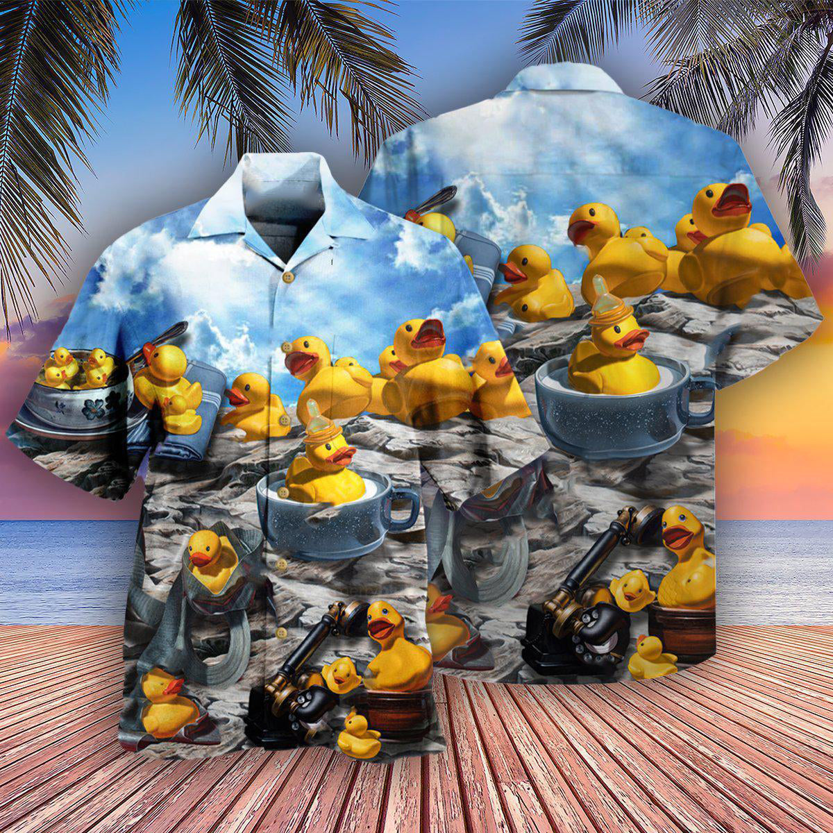 Duck Better With Rubber Duck - Hawaiian Shirt - Reefox