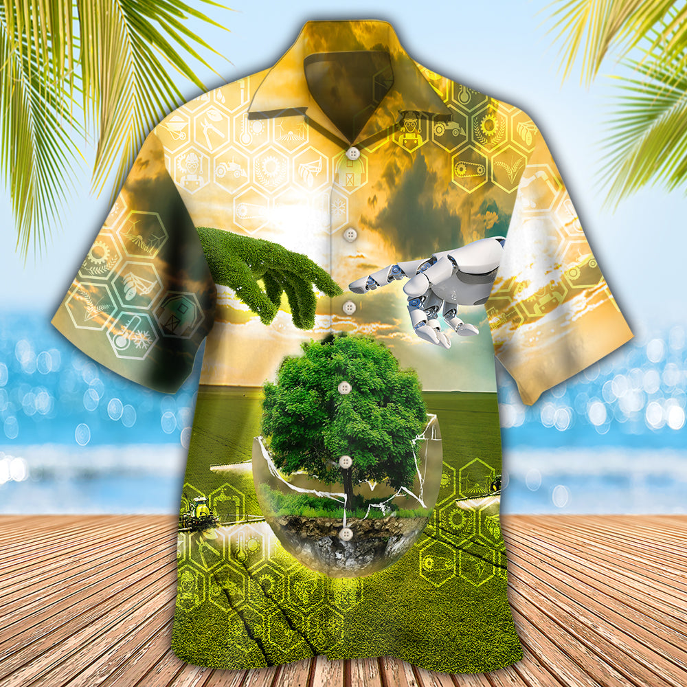 Farm Agricultural Scientist - Hawaiian Shirt - Reefox