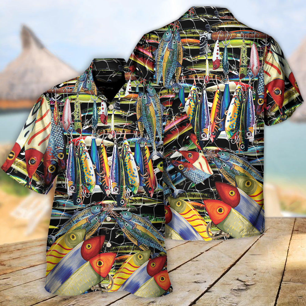 Fishing A Little Bait Catches A Big Fish - Hawaiian Shirt - Reefox