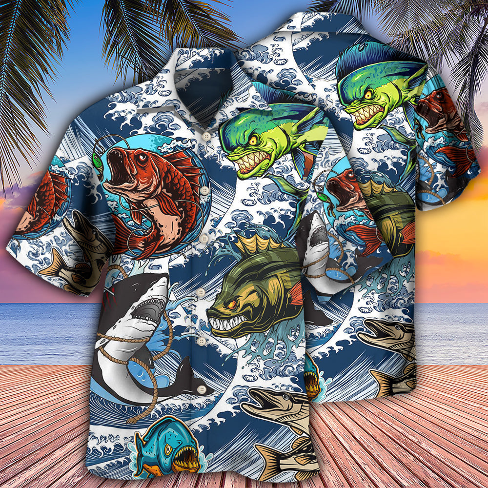 Fishing Is My Life - Hawaiian Shirt - Reefox