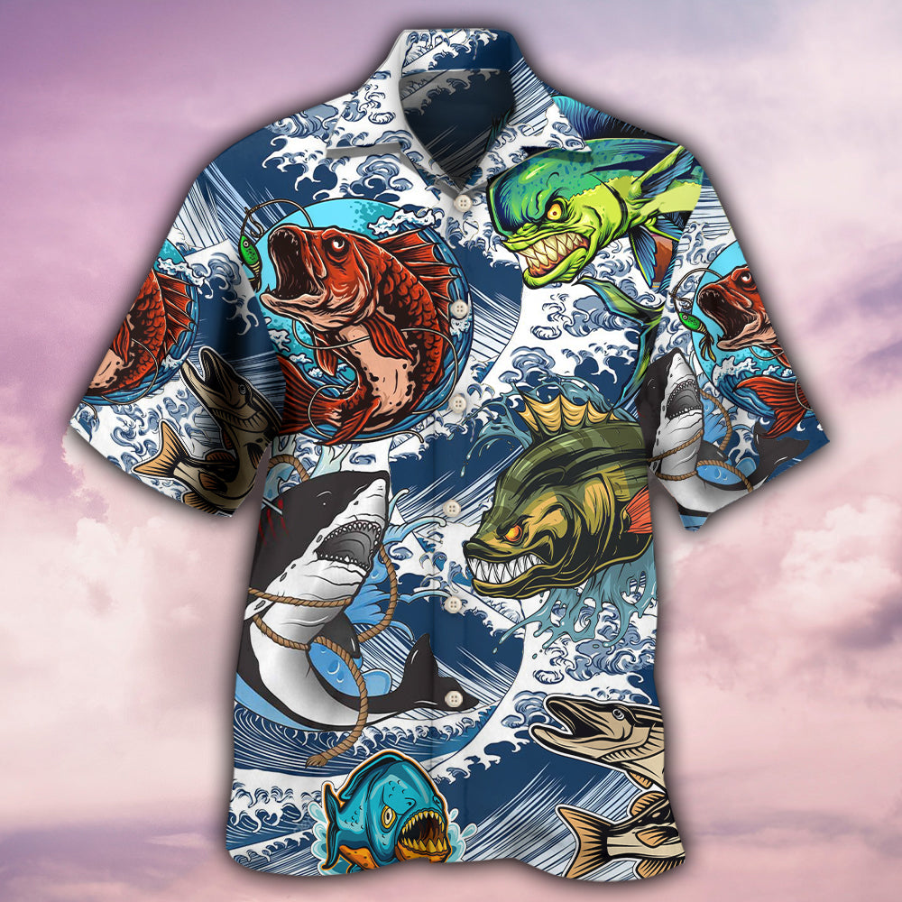 Fishing Is My Life - Hawaiian Shirt - Reefox