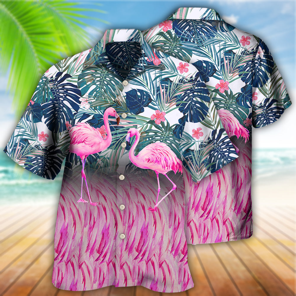 Flamingo Pink Flamingo Lover - Hawaiian Shirt - Reefox