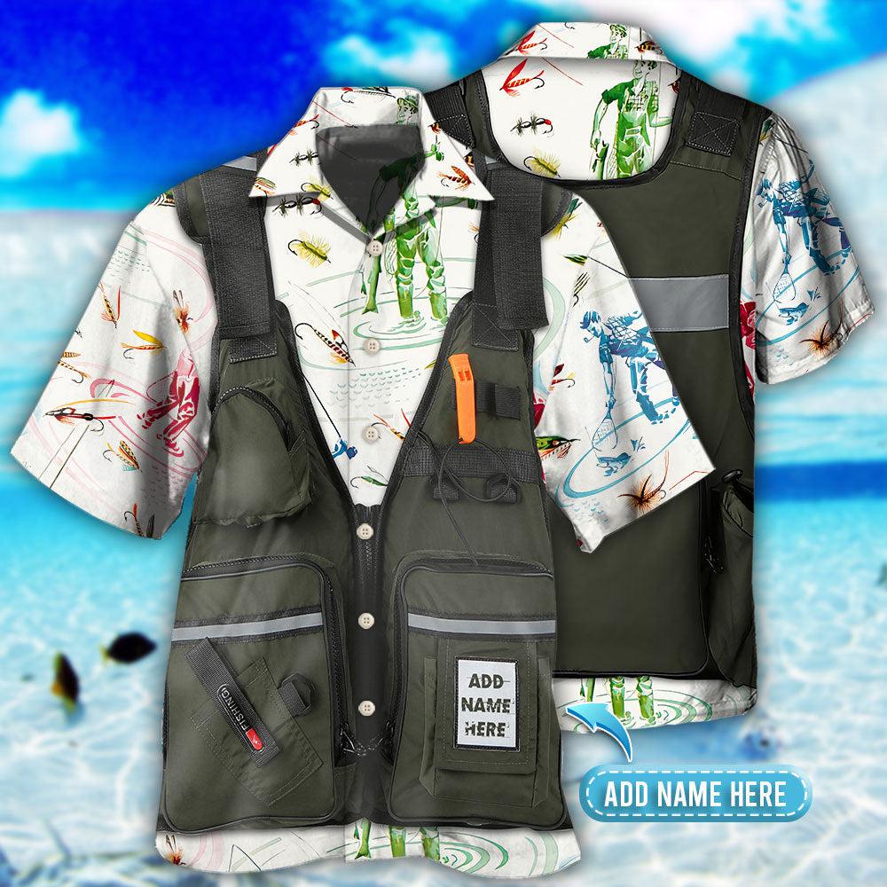 Fishing Fly Fishing Cool Personalized - Hawaiian Shirt - Reefox
